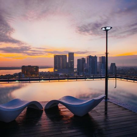 Hotel Serviced Apartments Top One Infinity Pool With View Of 360 Degree Phnompen Kültér fotó