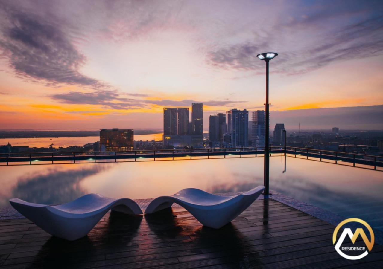 Hotel Serviced Apartments Top One Infinity Pool With View Of 360 Degree Phnompen Kültér fotó